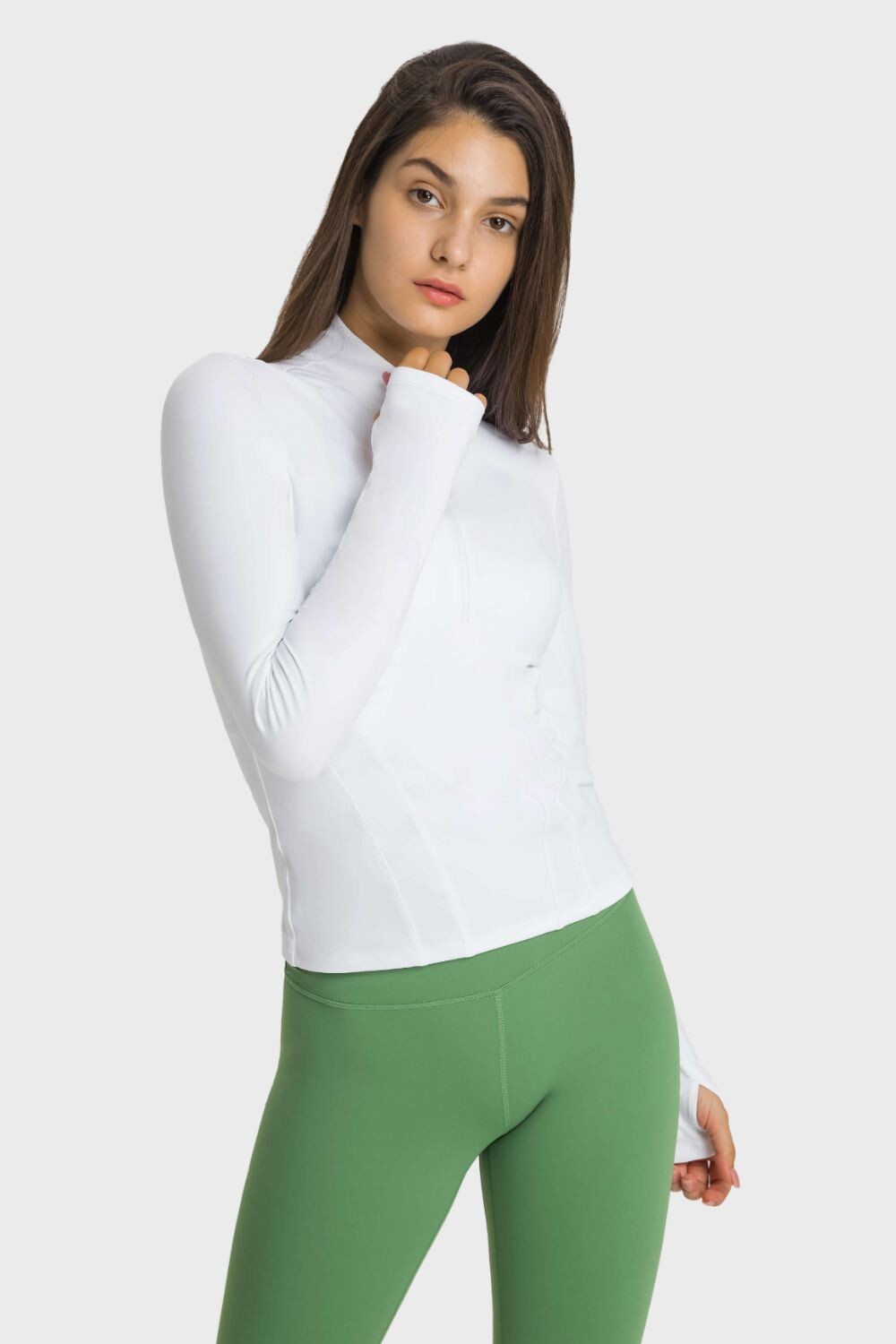 Crescendo Zip Performance Top