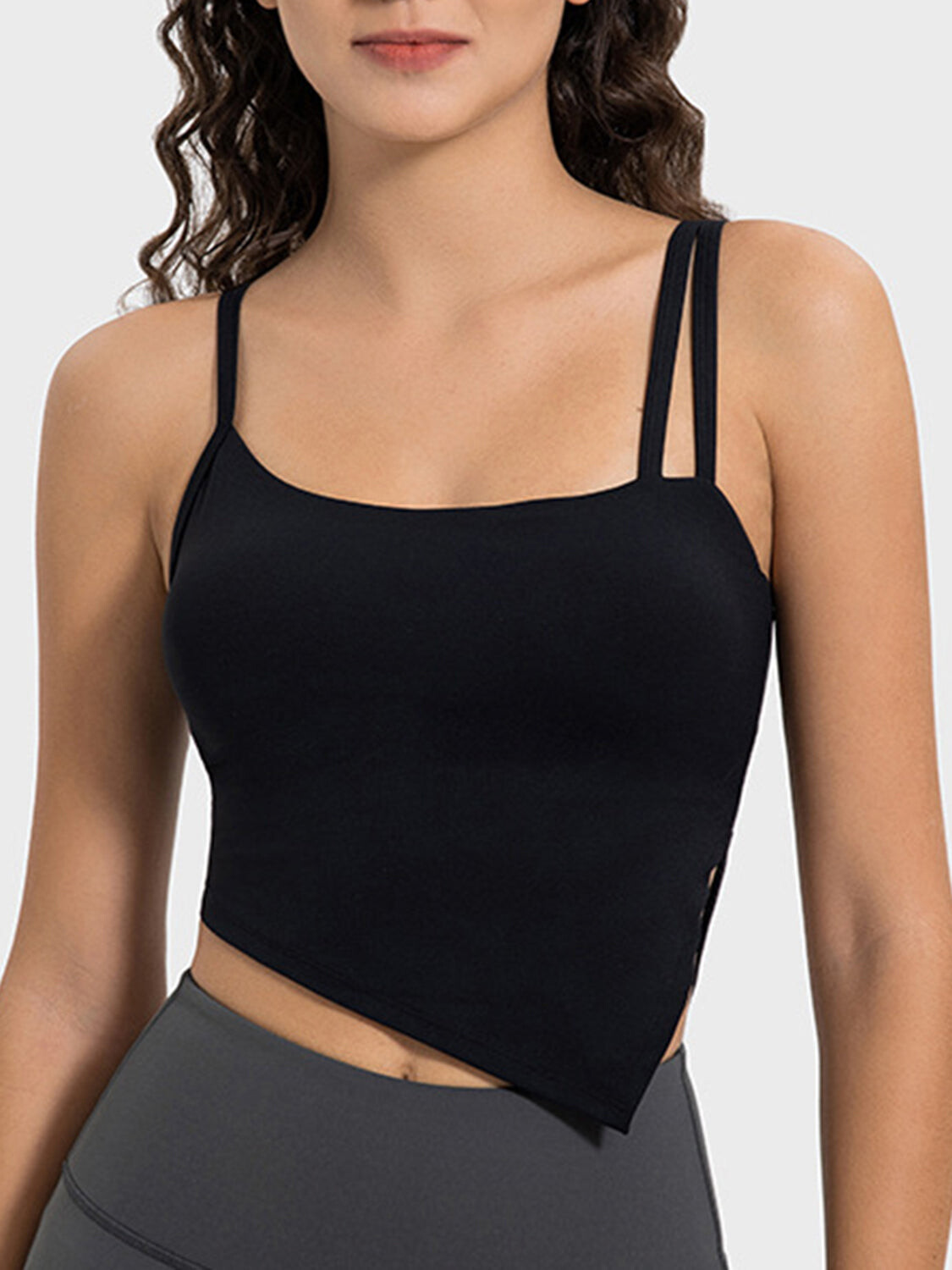 Coral Mend Asymmetrical Cami
