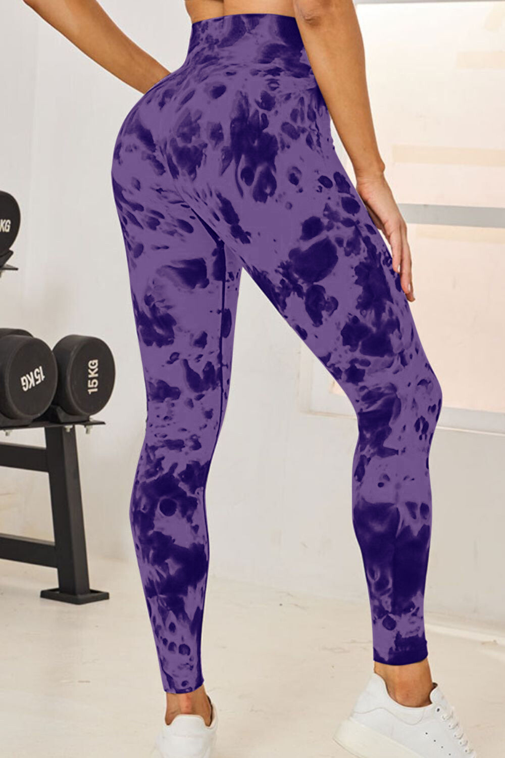 Peak Harmony High Waist Tie-Dye Leggings