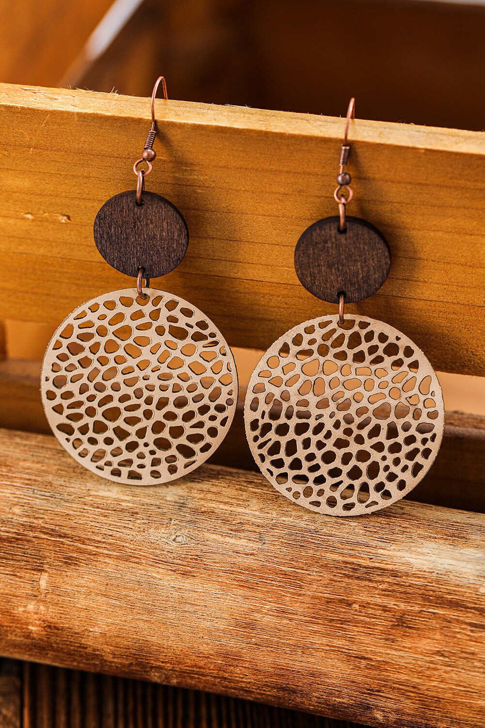 Geo Lace Earrings