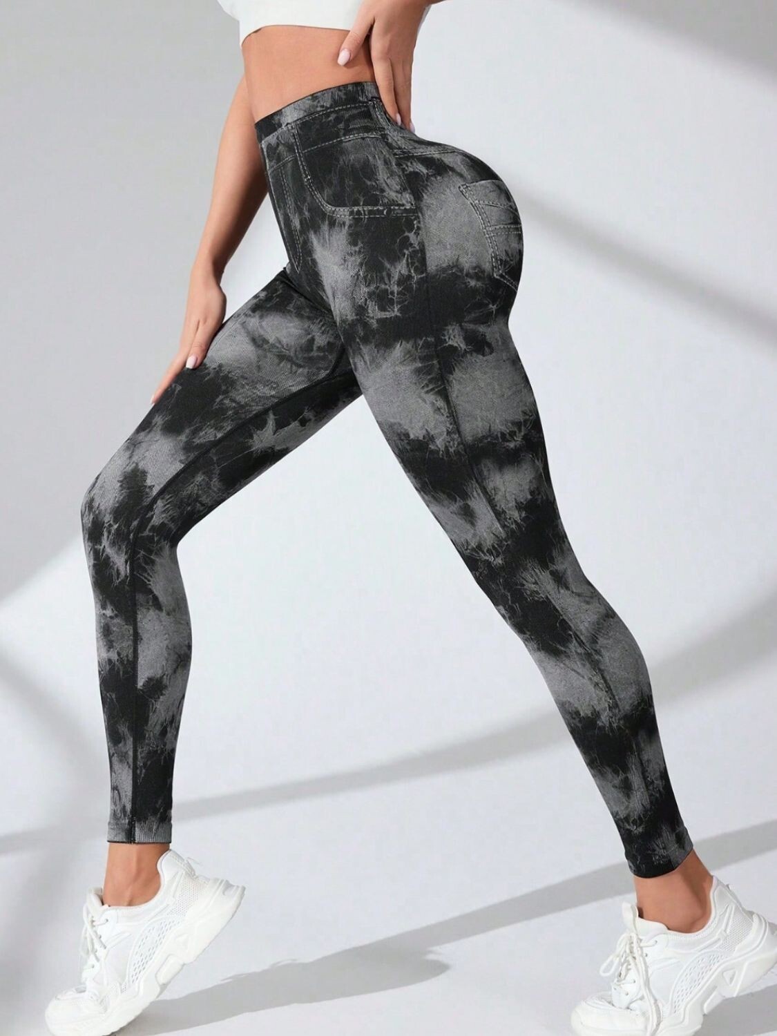 Nimble Tie-Dye High Waist Leggings