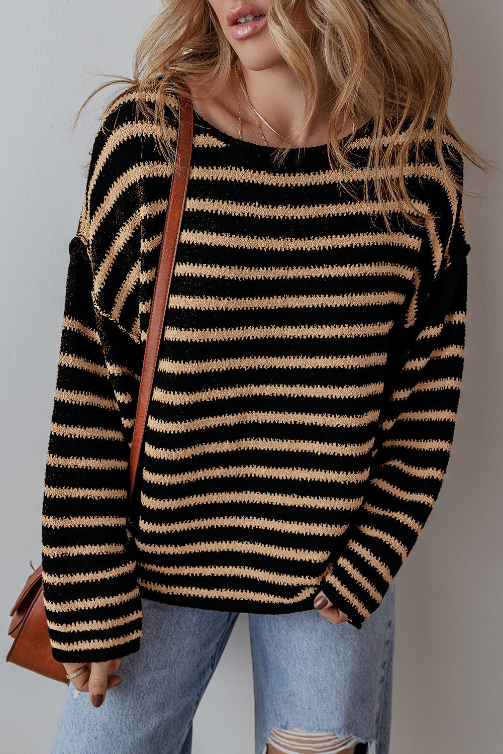 Golden Stripes Sweater