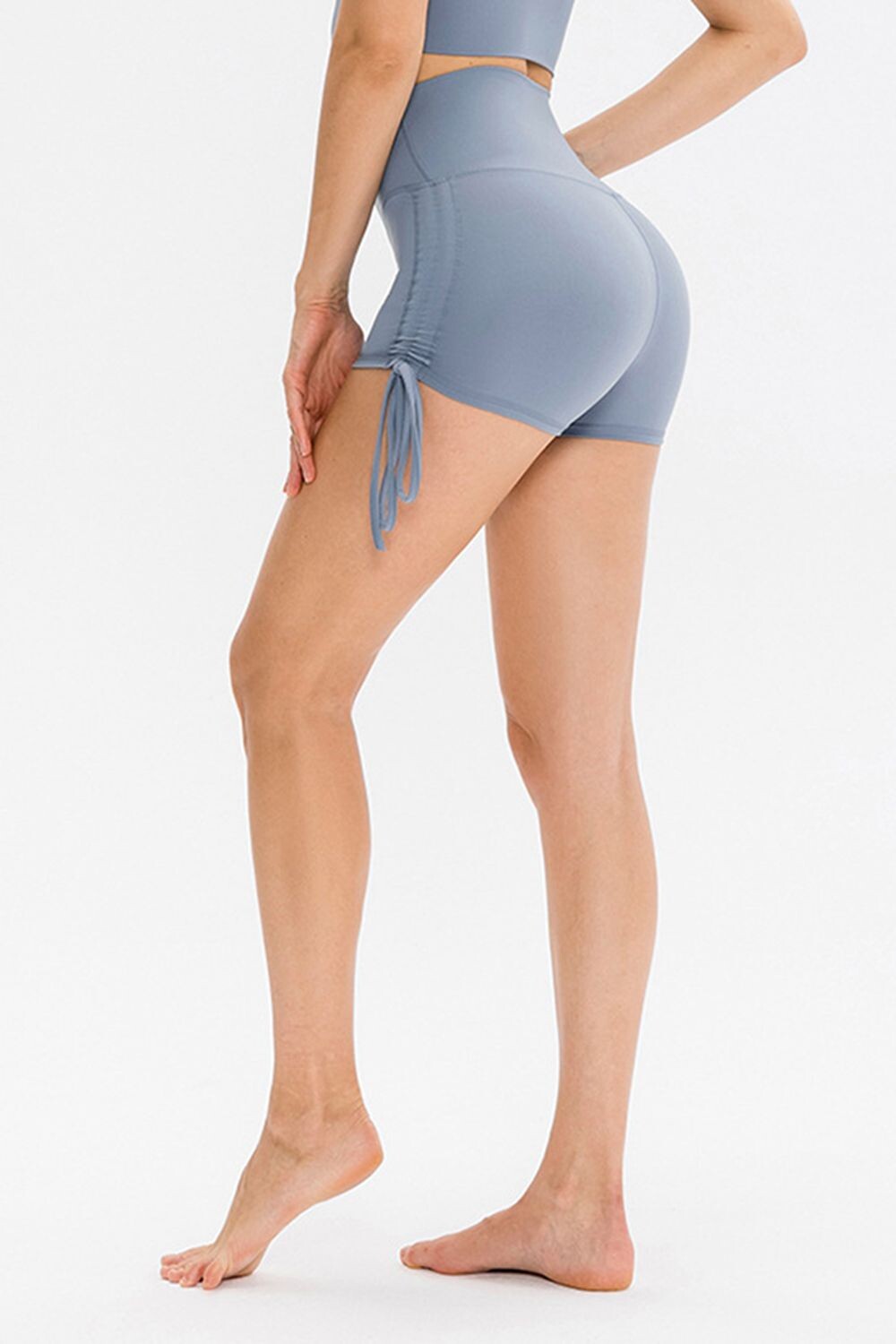 Capture High-Waist Drawstring Shorts