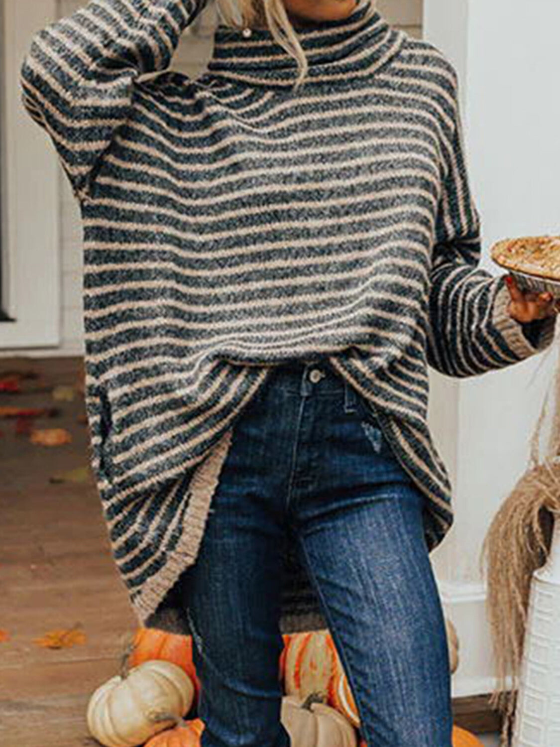 Cozy Striped Escape
