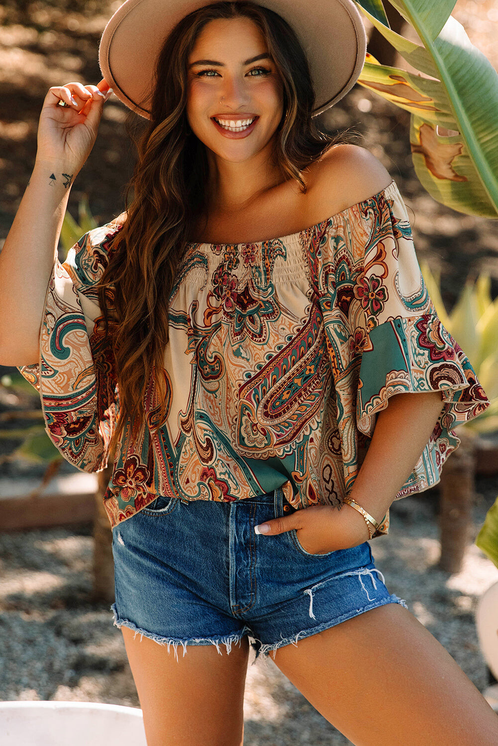 Vintage Dreamscape Blouse
