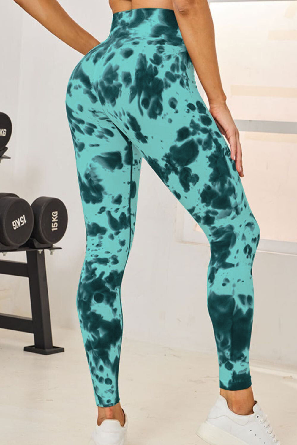 Peak Harmony High Waist Tie-Dye Leggings