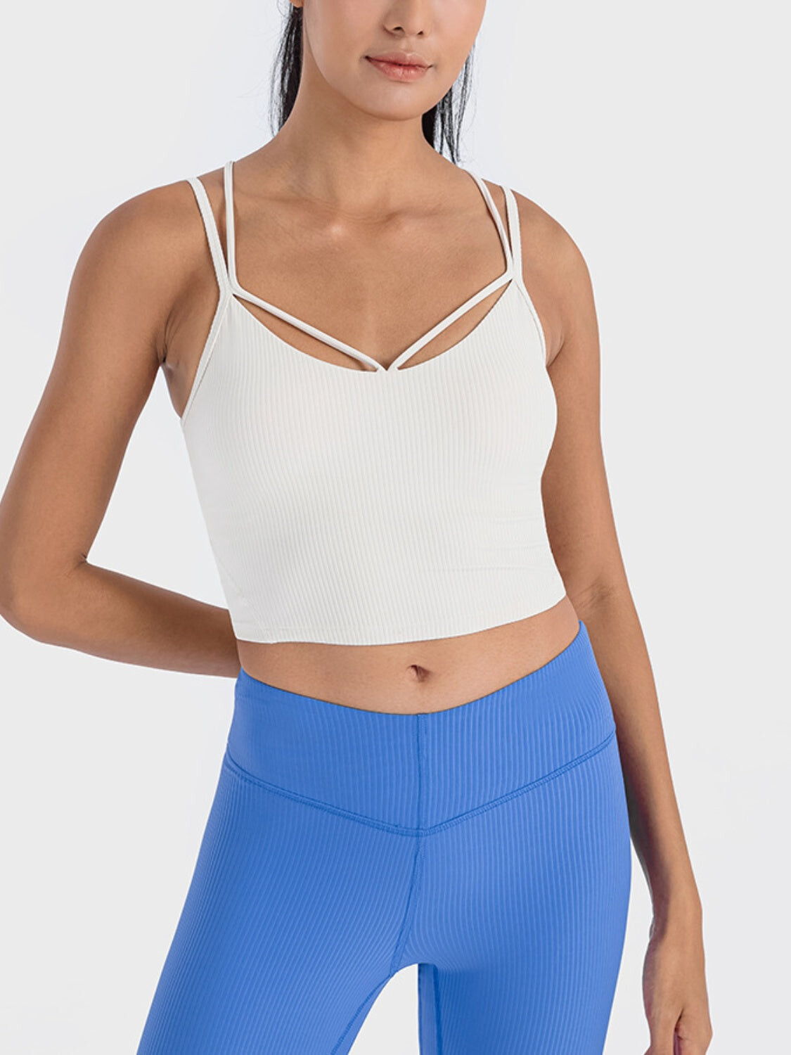 Radiant Ribbed Yoga Cami
