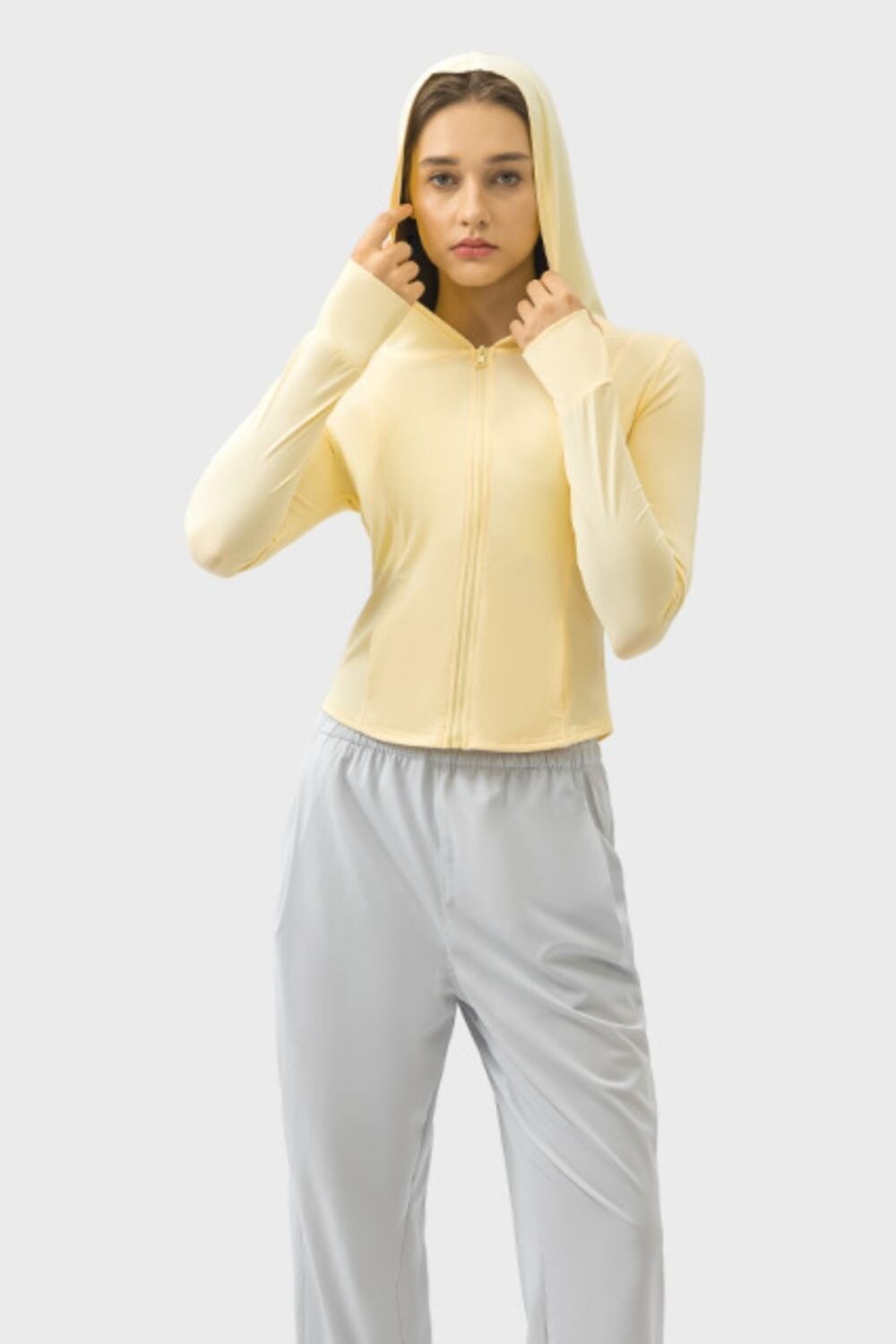 Grateful Zip Pocketed Hoodie