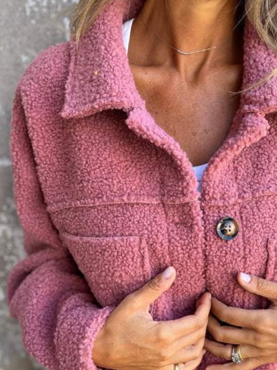 Moss Plush Jacket