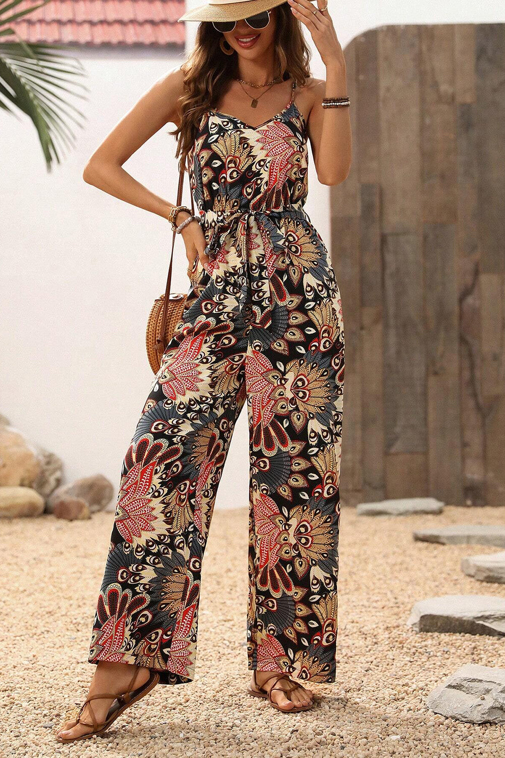 Bohemian Bloom Jumpsuit