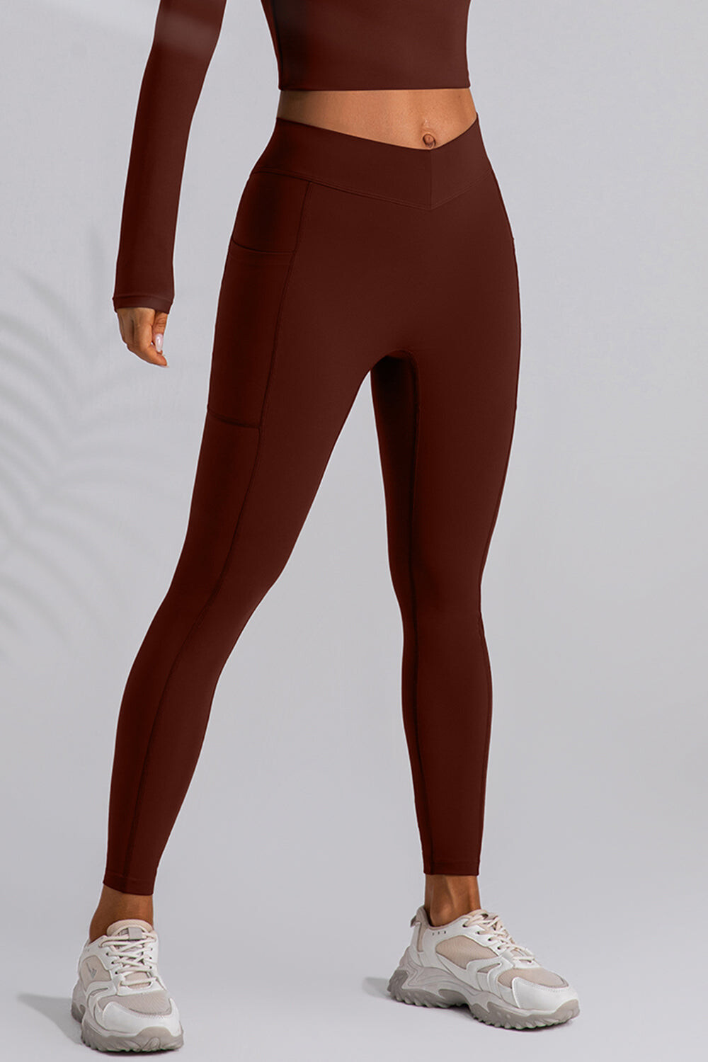 Glow High Waist Leggings with Pockets