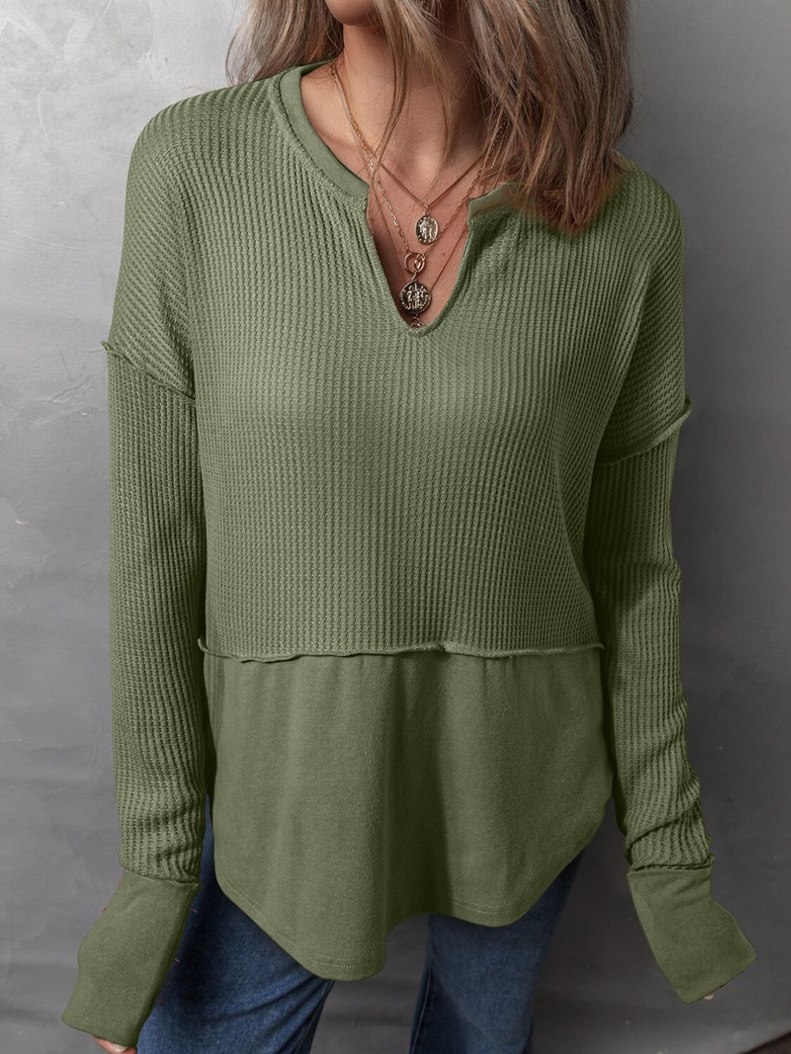 Rustic Layered Tee