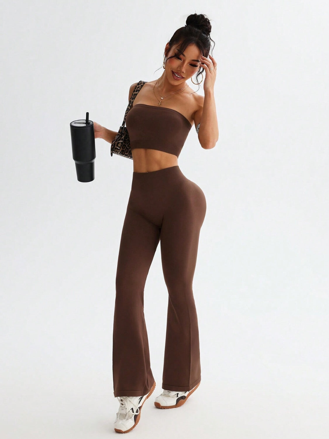Serenity High Waist Flare Set