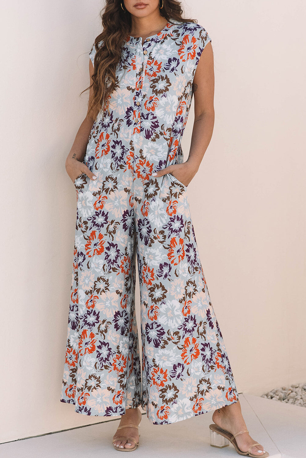 Floral Serenity Jumpsuit