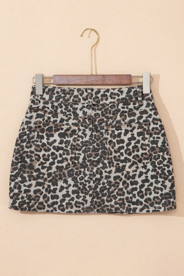 Leopard Echo Skirt