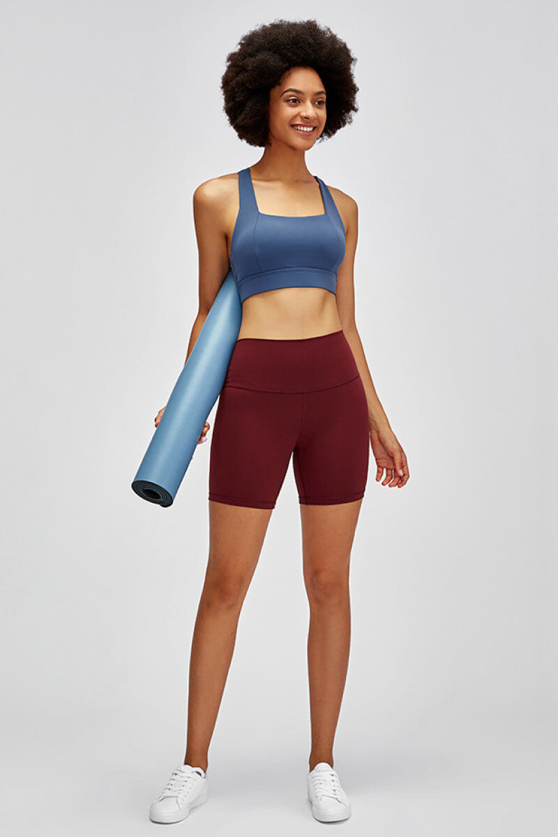 Radiant High Waist Shorts
