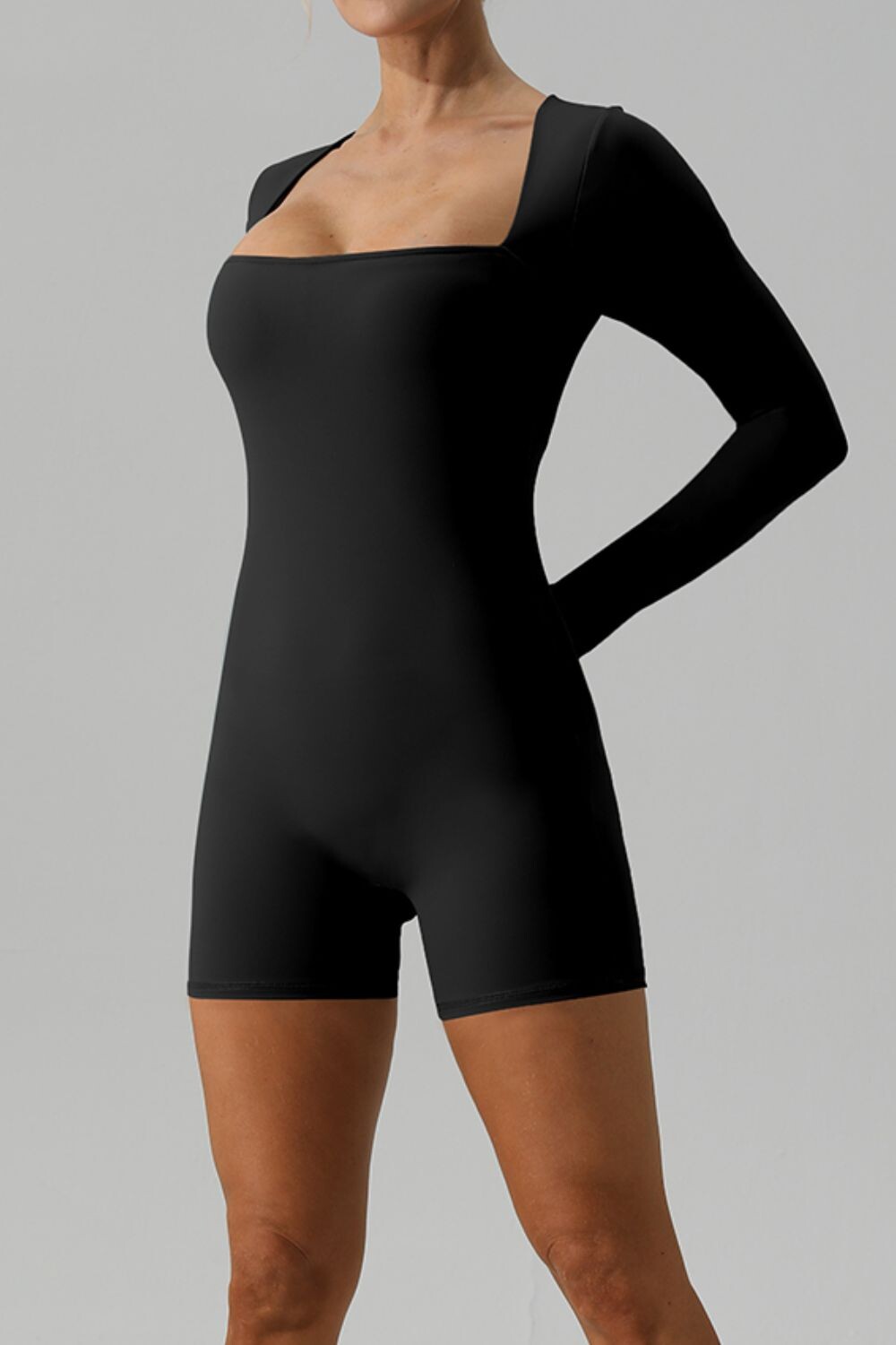Crystal Flow Long Sleeve Romper