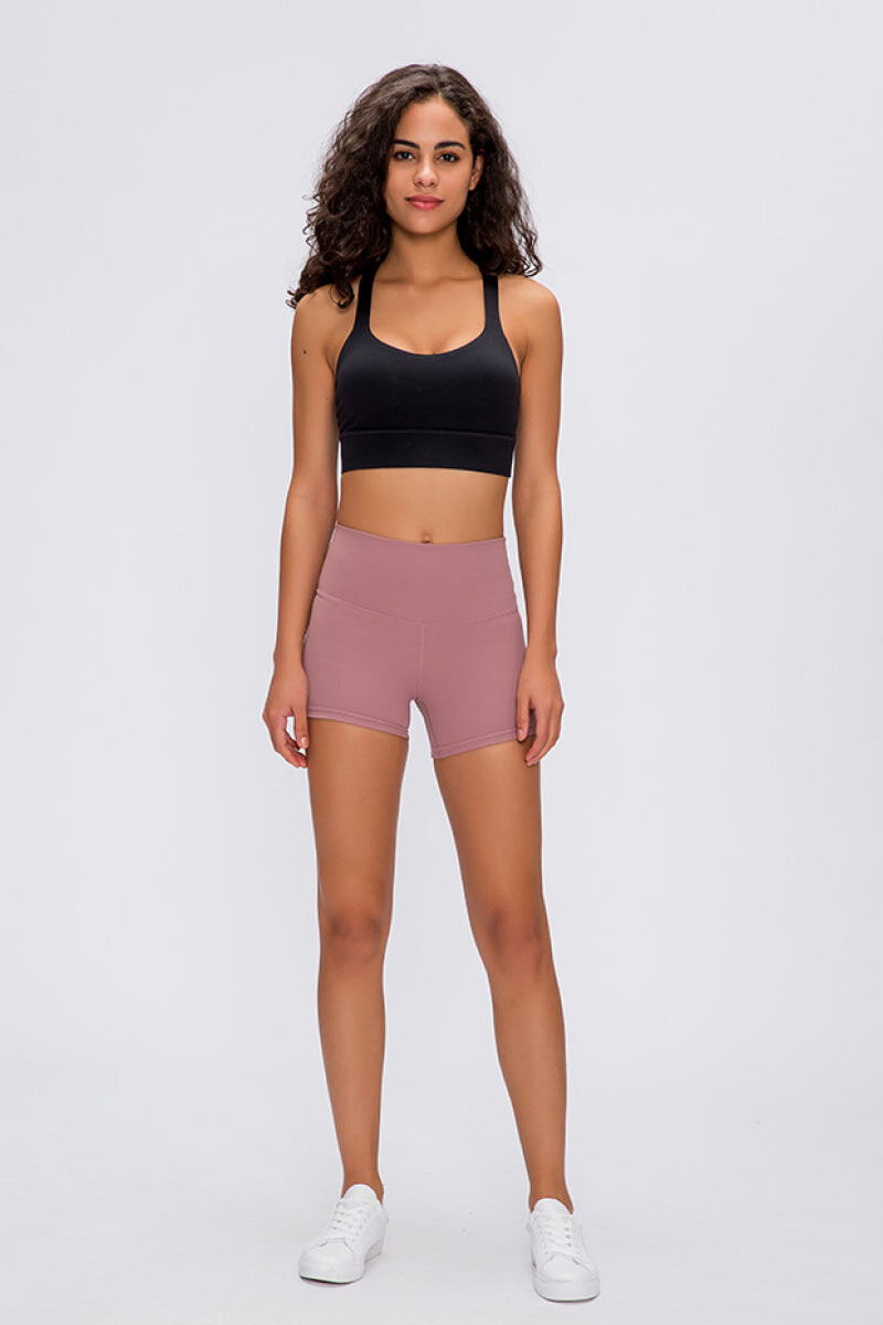 Harmony High-Waist Active Shorts