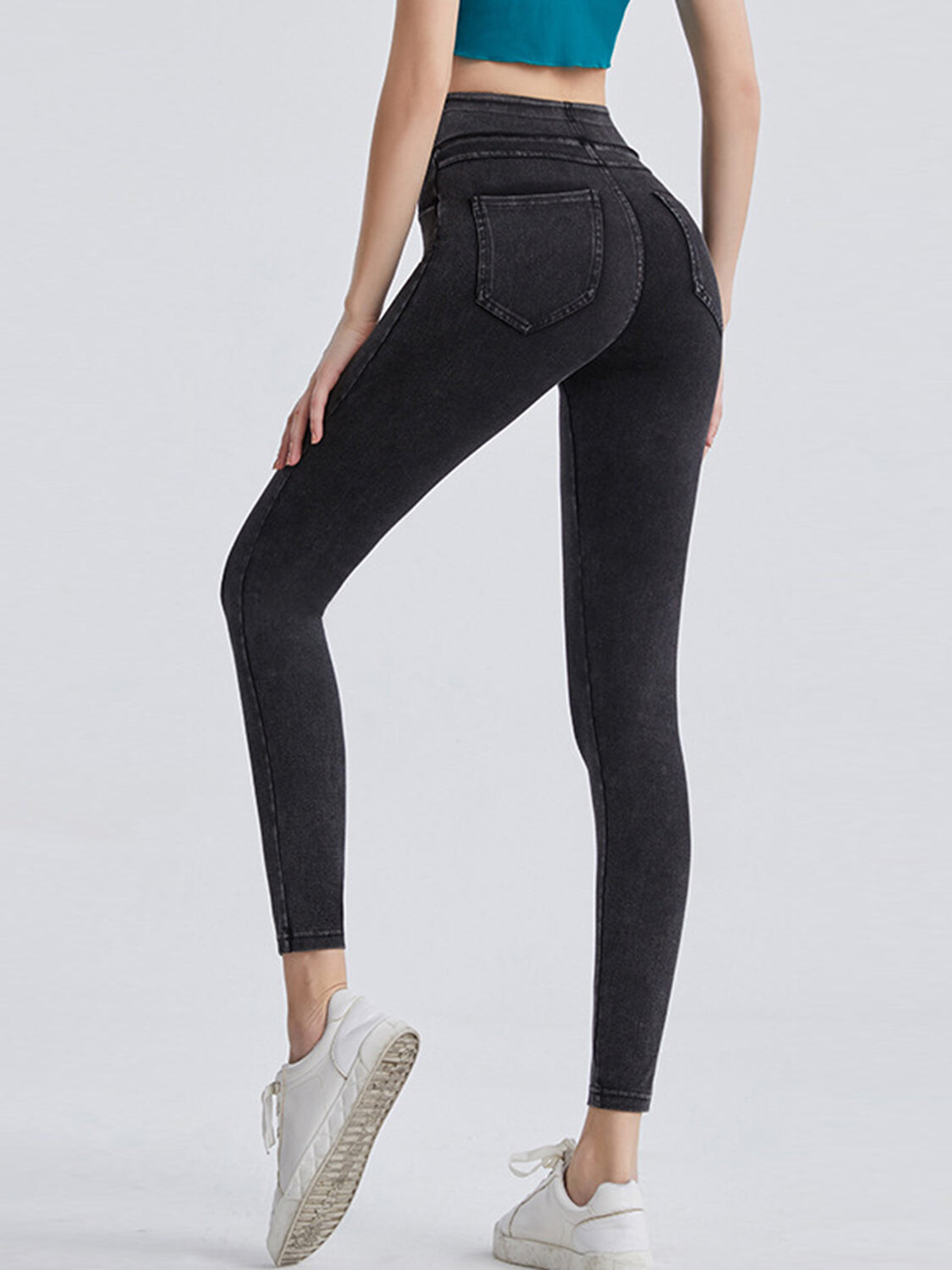 Petal High-Waist Leggings