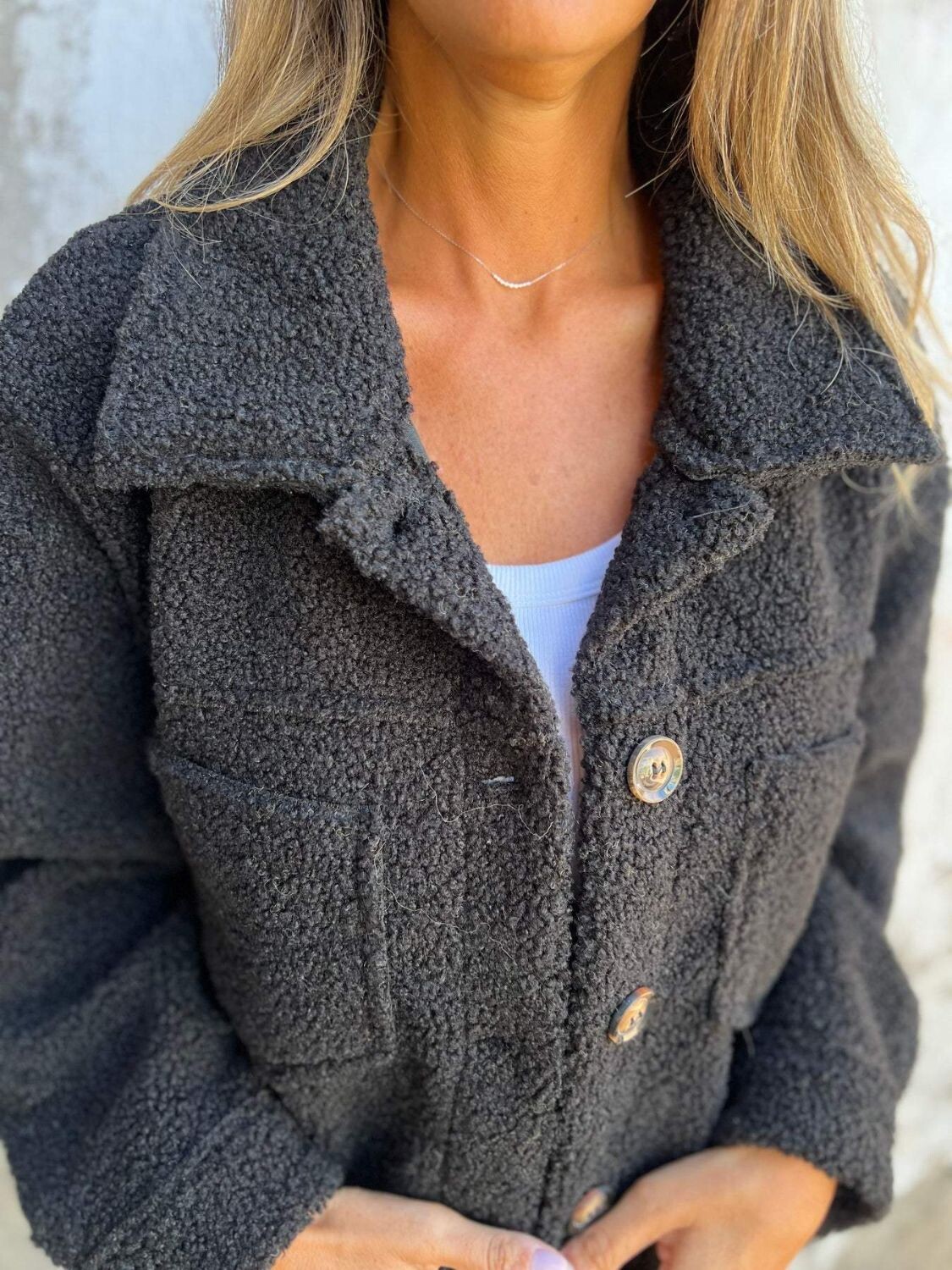 Moss Plush Jacket