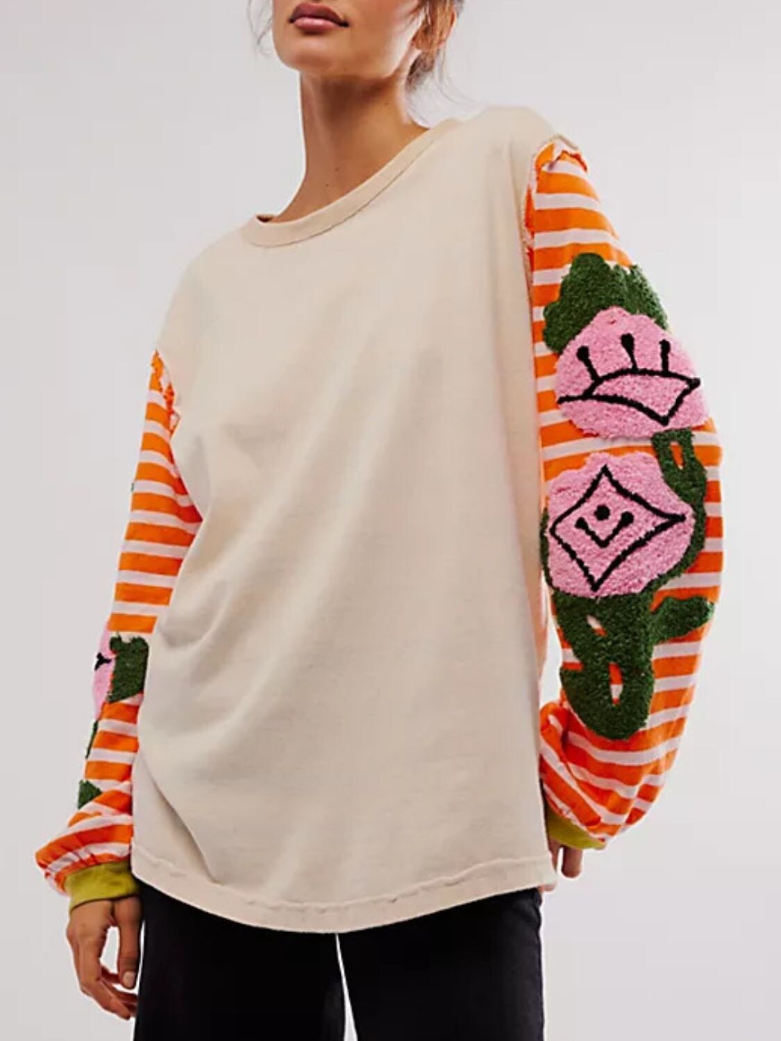 Floral Fusion Sweater