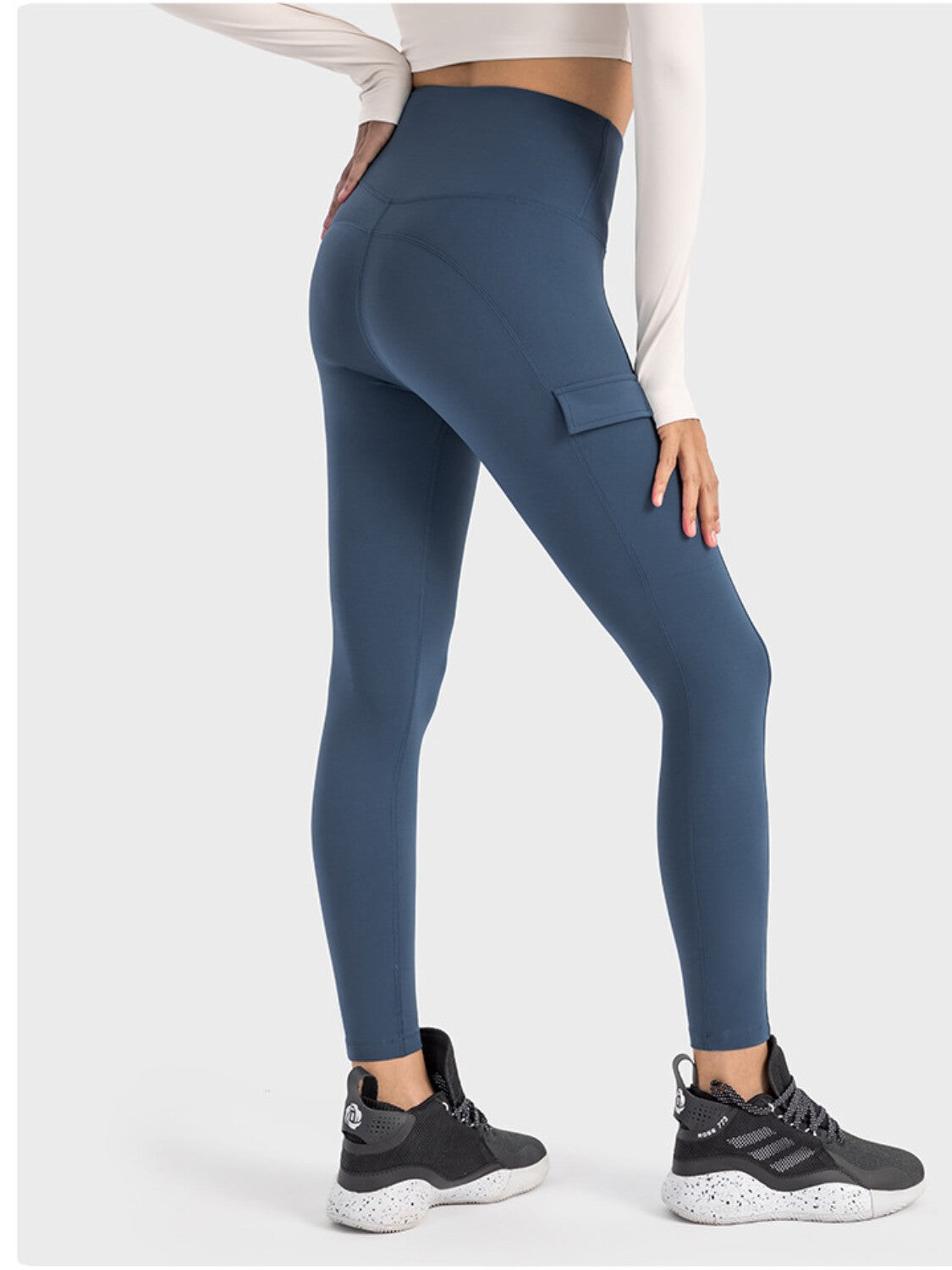 Cosmic High-Waist Pocket Leggings