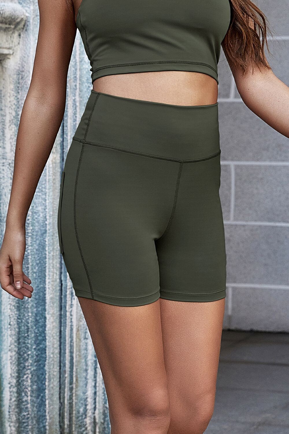 Prism High-Waist Yoga Shorts