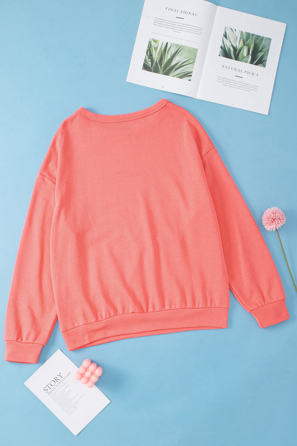 Coral Chill Hoodie