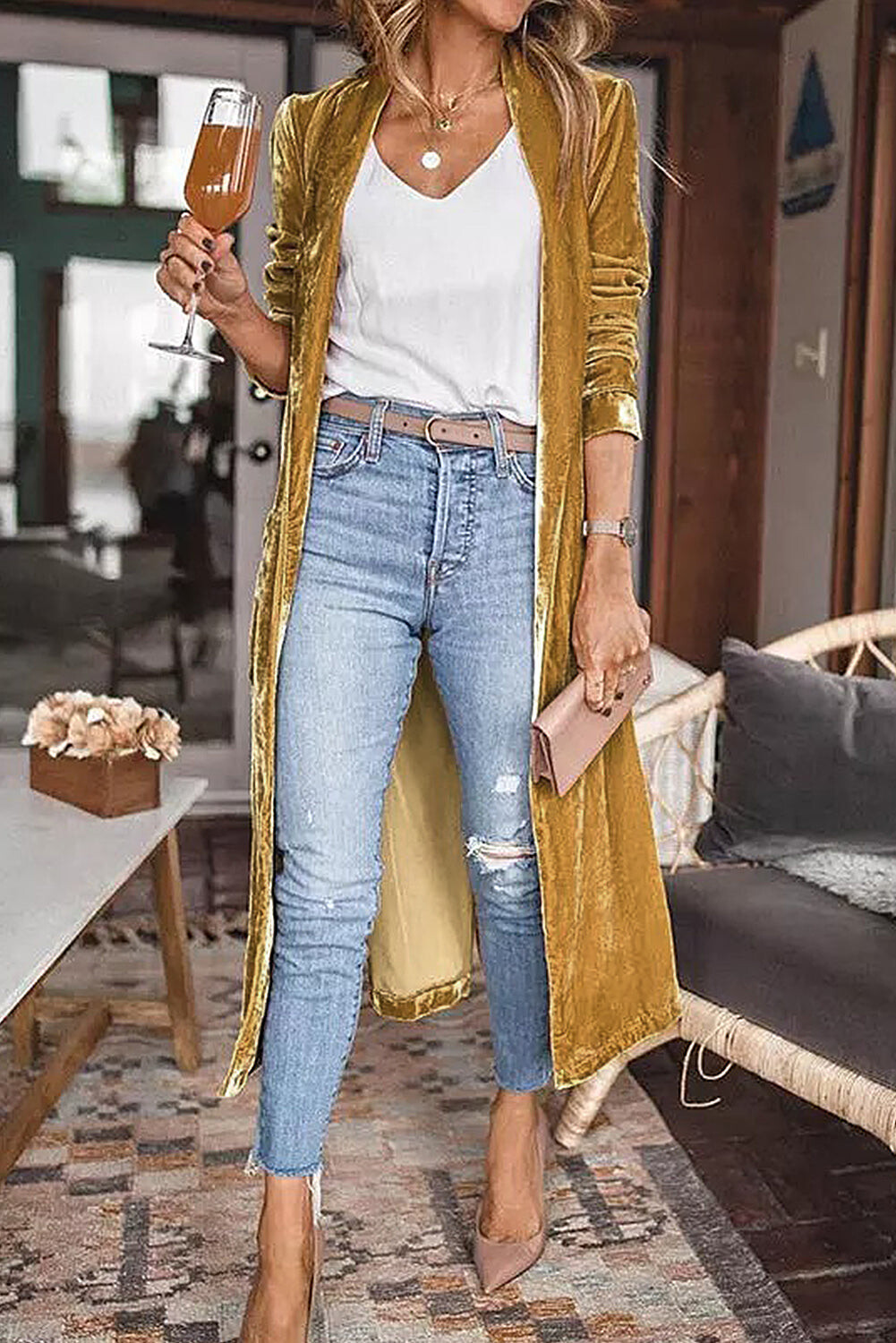 Golden Aura Longline