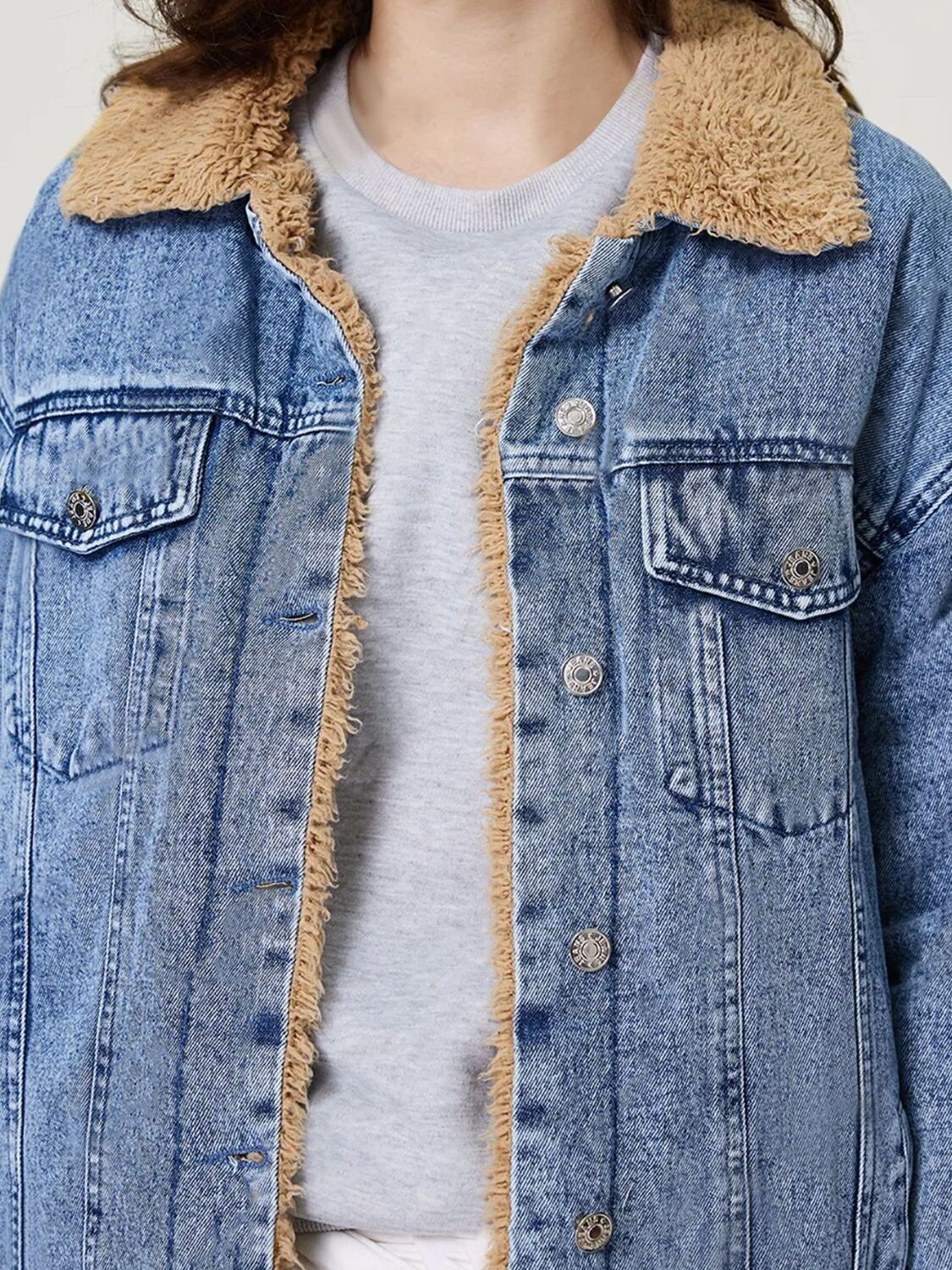 Sherpa Denim Jacket